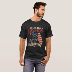 T-shirt Célébration du 250e anniversaire de l'Amérique Thè