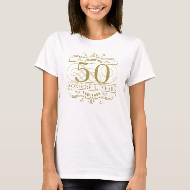 T-shirt Célébration du 50e anniversaire (Devant)