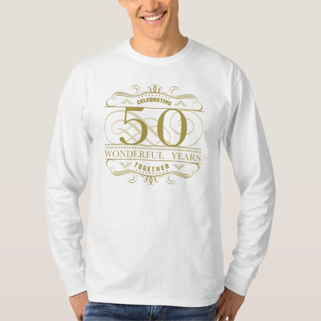 T-shirt Célébration du 50e anniversaire (Devant)