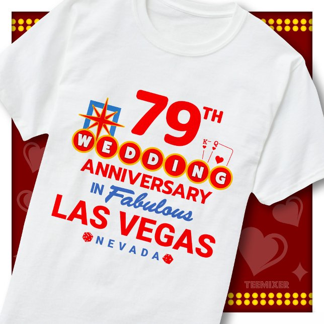 T-shirt Célébration du 79e anniversaire de mariage d'un co (Créateur téléchargé)
