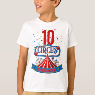 T-shirt Célébration du Carnaval Circus Party Age 5 Corre