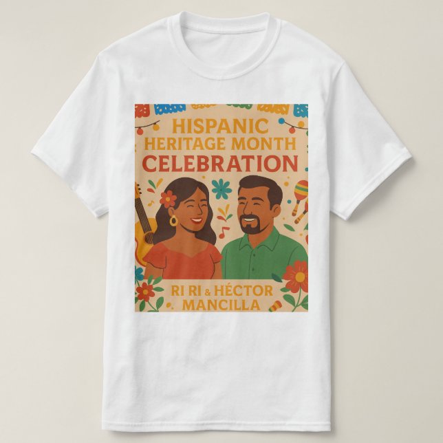 T-shirt Célébration du Mois du patrimoine - Art culturel v (Design devant)