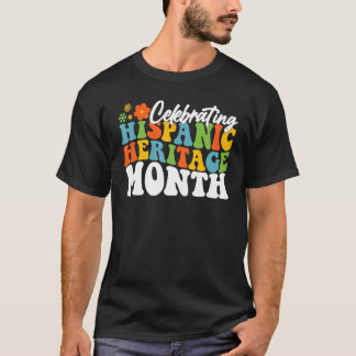 T-shirt Célébration du Mois du patrimoine hispanique Hérit
