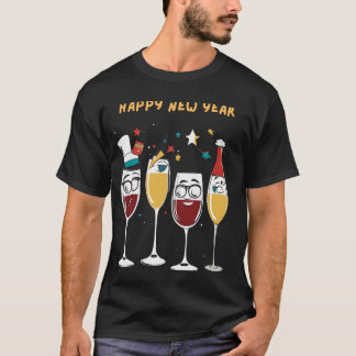 T-shirt célébration du Nouvel An