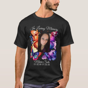 T-shirt Célébration funéraire de sépulture mémorial papill