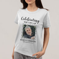 Celebration Of Life With Photo Memorial
