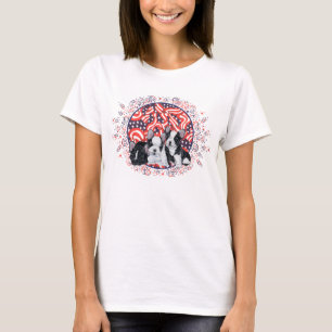 T-shirt Célébration patriotique de Bouledogue Français