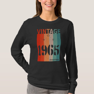 T-shirt Célébration Vintage Rétro Fabriquée Édition 1965