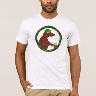 T-shirt célèbre de poseur irlandais de bière