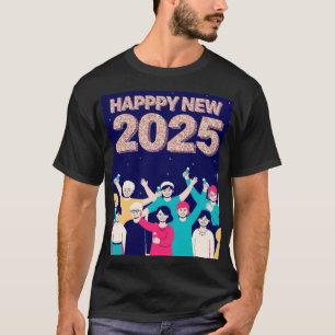 T-shirt Célébrer ensemble le Nouvel An