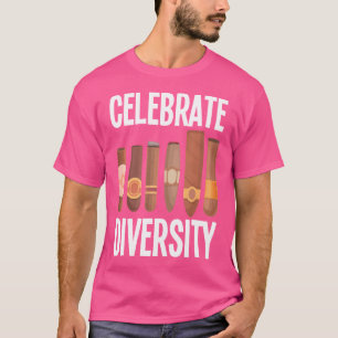 T-shirt Célébrer la diversité Fumer le cigare Drôle de fum