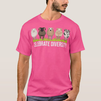 T-shirt Célébrer la diversité - Sheep Whisperer Herder Far
