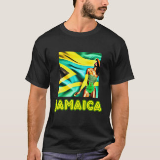 T-shirt Célébrer La Fête De L'Indépendance Jamaïcaine En S