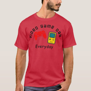 T-shirt Célébrer la journée des jeux vidéo