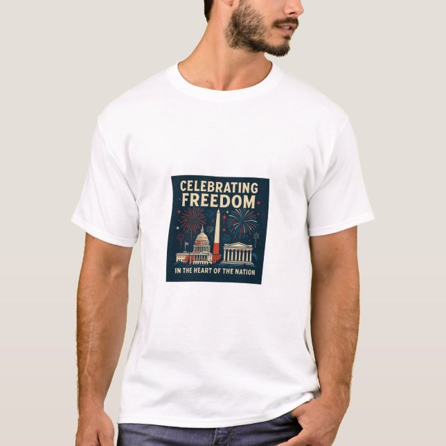 T-shirt Célébrer la liberté (Devant)