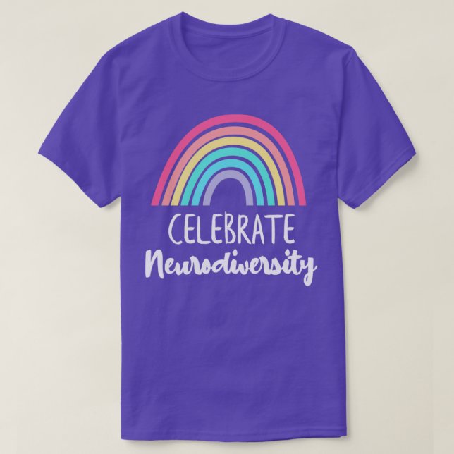 T-shirt célébrer la neurodiversité10 (Design devant)