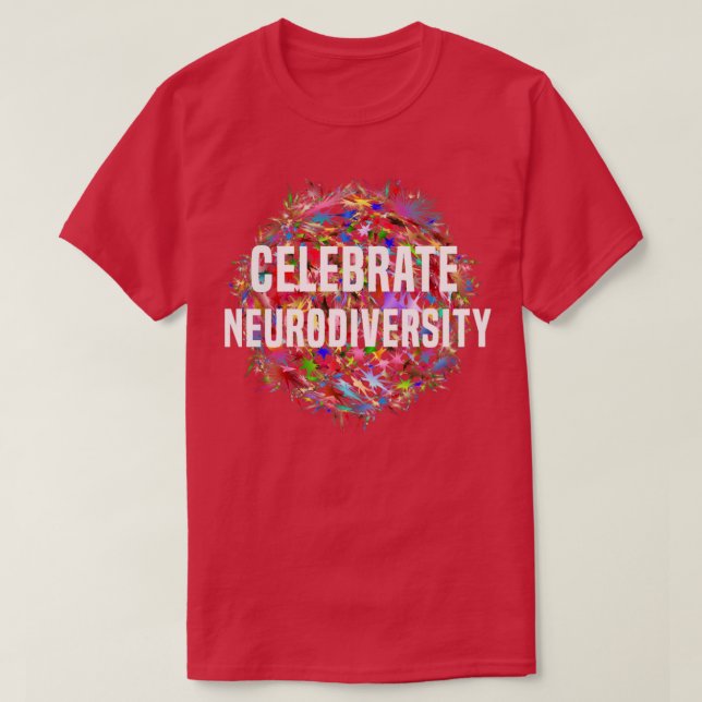 T-shirt Célébrer la neurodiversité5 (Design devant)