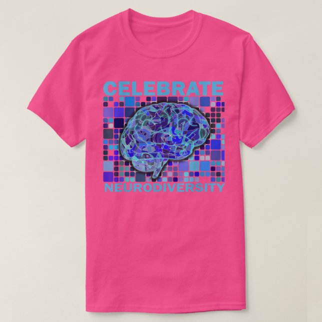 T-shirt Célébrer la neurodiversité Graphique Tee (Design devant)