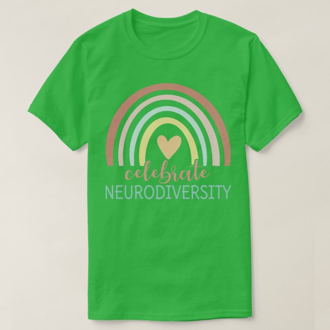 T-shirt Célébrer la neurodiversité I (Design devant)