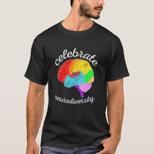 T-shirt Célébrer la Sensibilisation sur l'autisme de la ne