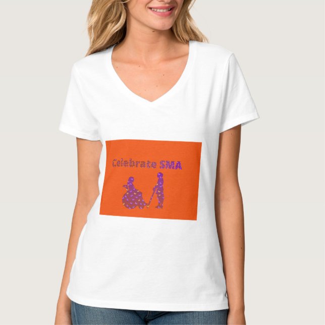 T-shirt Célébrer la SMA (Devant)