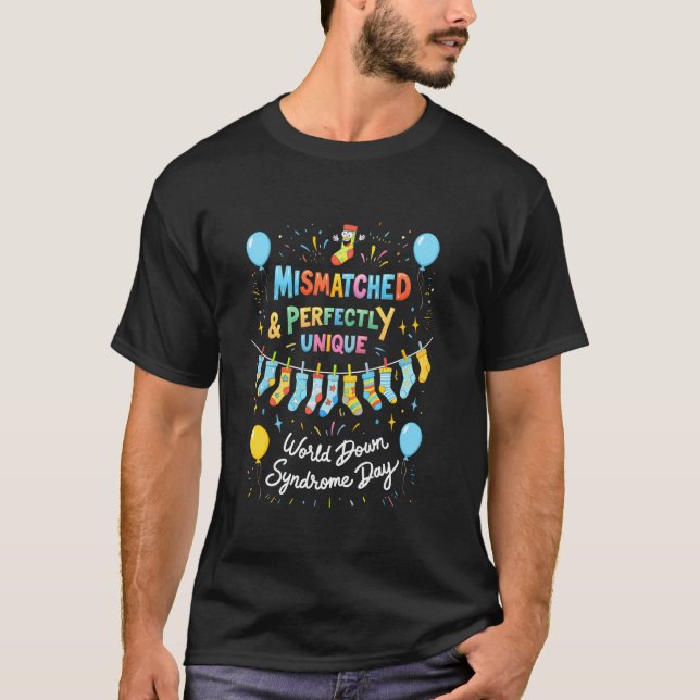 T-shirt Célébrer les différences Journée mondiale de la tr (Devant)