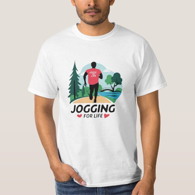 T-shirt Célébrer l'exécution avec des conceptions uniques (Devant)