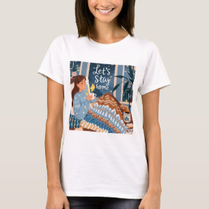 T-shirt Célébrez des nuits douillettes tricoté couverture