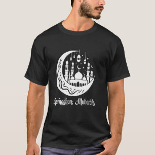 T-shirt Célébrez Hilal Ramadan Souhaits Musulmans Ramadhan