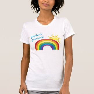 T-shirt Célébrez la diversité Arc-en-ciel et Tee - shirts