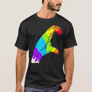 T-shirt Célébrez la fierté avec amour LGBT Fierté Arc-en-c