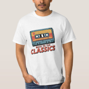 T-shirt Célébrez la musique rétro avec l'art Cool