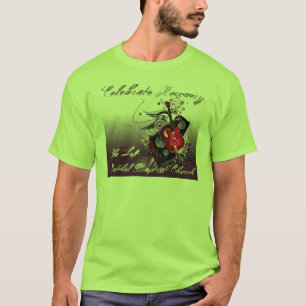 T-shirt Célébrez la récupération, le grenier…