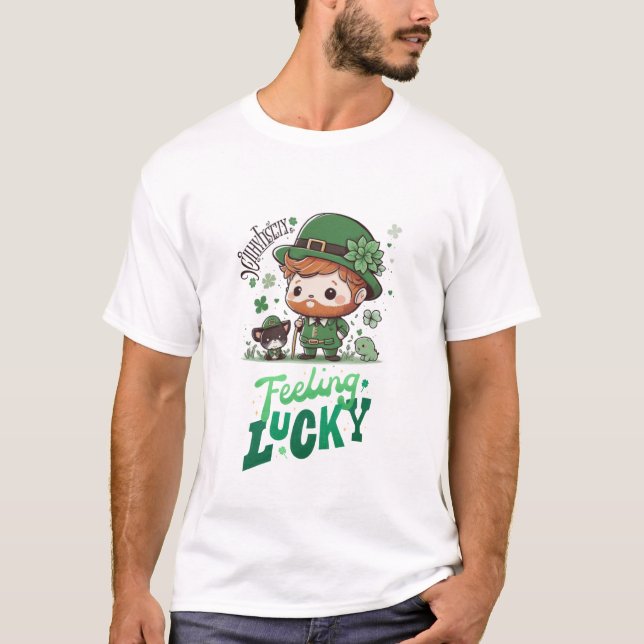 T-shirt Célébrez la Saint Patrick en style ! (Devant)