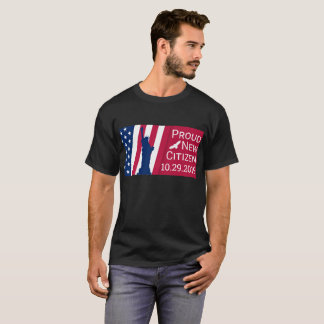 T-shirt Célébrez l'Américain fier de nouveau citoyen des