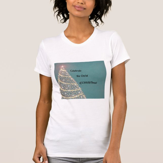 T-shirt Célébrez le Christ de CHRISTmas ! (Devant)