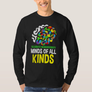 T-shirt Célébrez Les Esprit De Neurodiversité De Toutes So