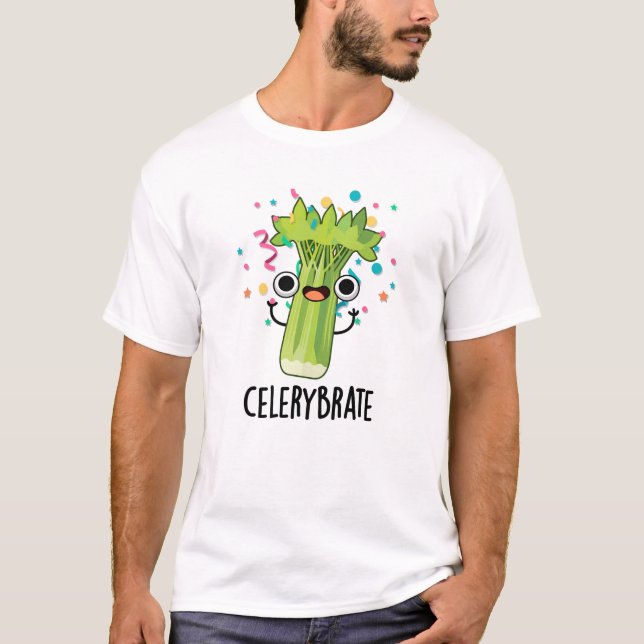 T-shirt Célérat Funny Veggie Celery Pun (Devant)