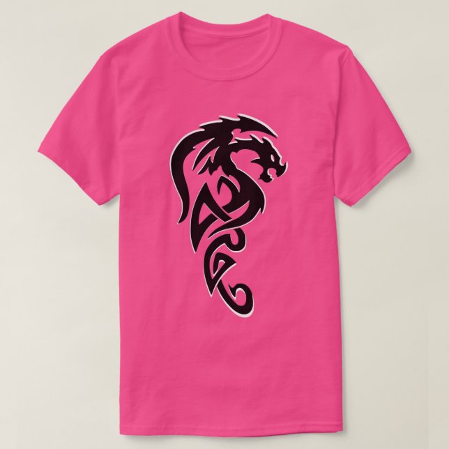 T-shirt Céleste de Dragon Tribal (Design devant)