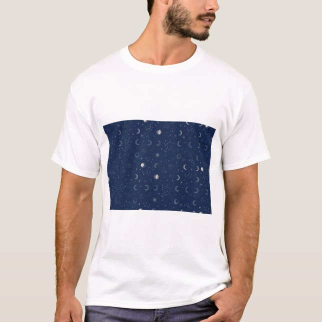 T-Shirt Céleste Navy (Devant)