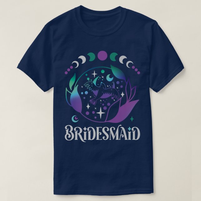 T-shirt Celestial Bride Bridesmaid Bachelorette Party Wome (Design devant)