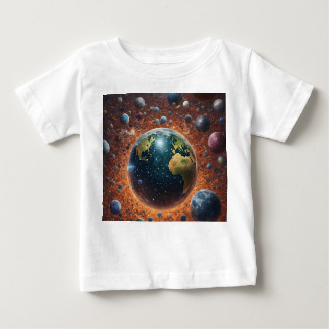 T-shirt "Celestial Harmony Earth T-Shirt" (Devant)