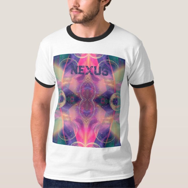 T-shirt Celestial Kaleidoscopic Dreams (Devant)