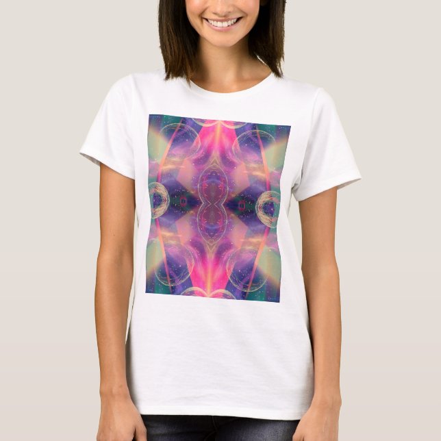 T-shirt Celestial Kaleidoscopic Dreams (Devant)