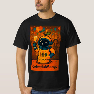 T-shirt celestial mango