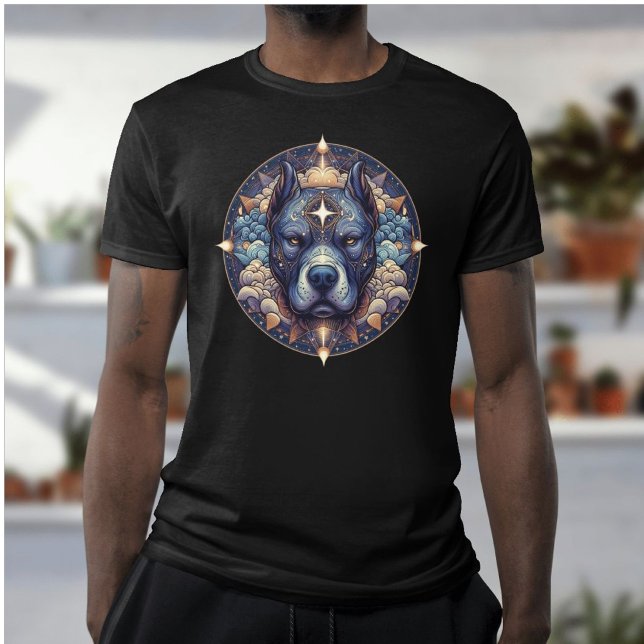 T-shirt Celestial Pitbull Guardian (Créateur téléchargé)