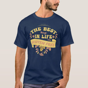 T-shirt Celiac Coeliac Gluten Sans Citation Drôle