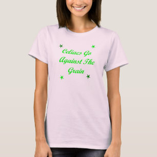 T-shirt Celiacs vont à l'encontre le grain