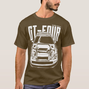 T-shirt Celica GTFour (impression blanche)