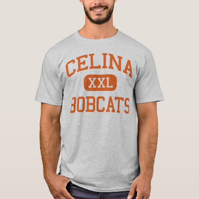 T-shirt Celina - chats sauvages - lycée - Celina le Texas (Devant)